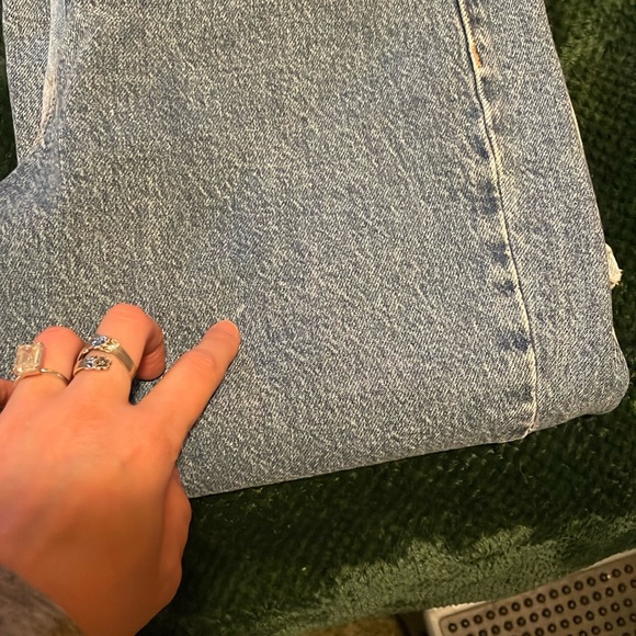 Garage 2-Toned High-Waist Jeans Size 26/3 - Picture 5 of 7